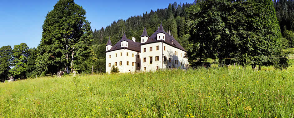 Schloss Höch in Flachau, Renaissance-Juwel in einzigartiger Naturlandschaft in Salzburg, Österreich
