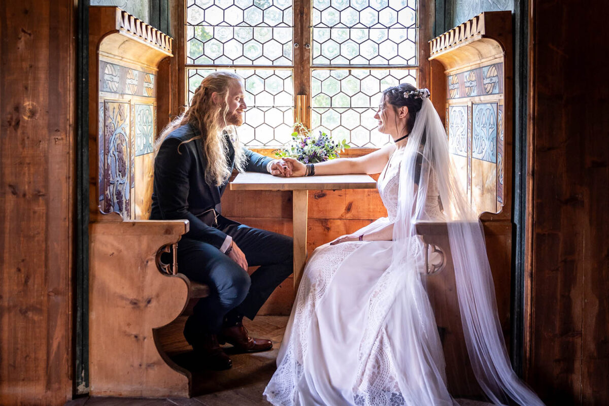 Heiraten im Schloss Höch in Flachau - Hochzeitsfoto
