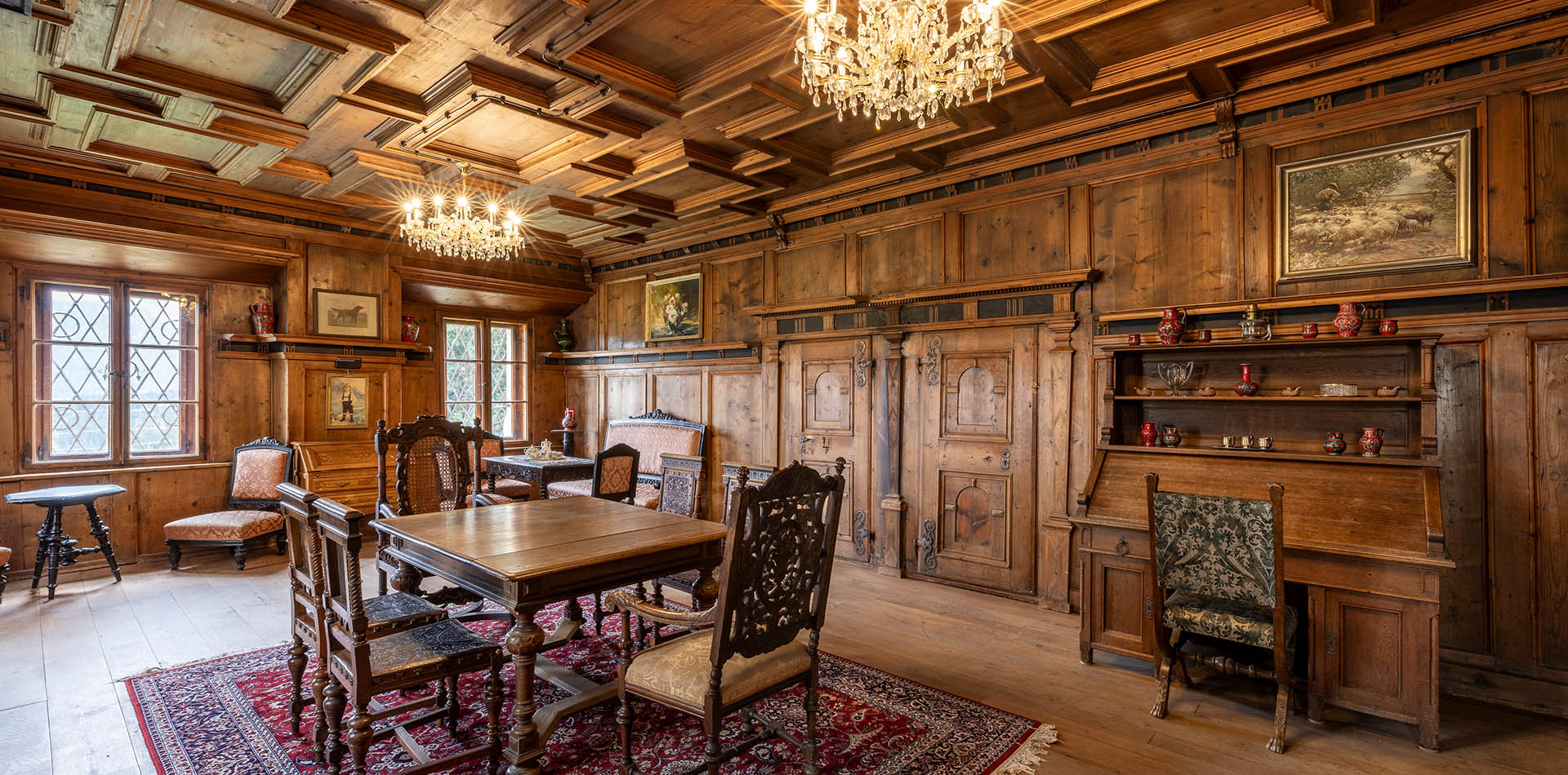Innenaufnahme vom Schloss Höch Flachau